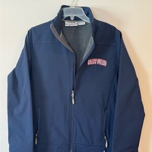 US Coast Guard By Landway Women’s Softshell Jacket Full Zip Blue Size M NEW